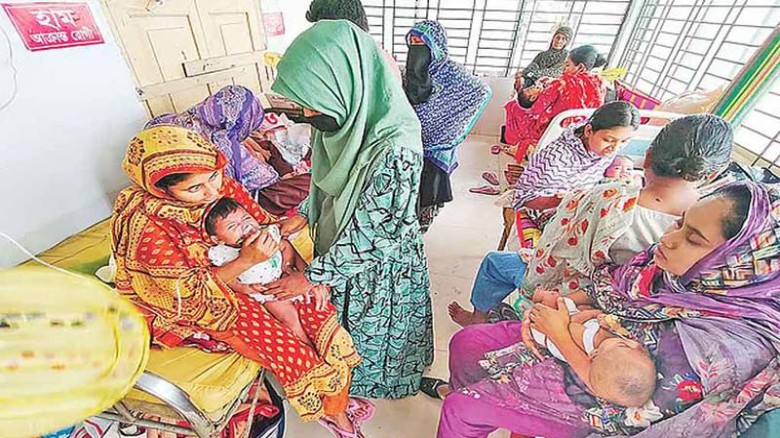 হামের উচ্চ ঝুঁকিতে বাংলাদেশ